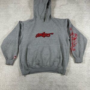 Gray Jnco Jeans Tribal hoodie Large